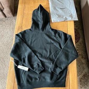 Essentials Charcoal Hoodie